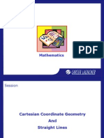 Cartesian Coordinate Geometry and Straight Lines-1