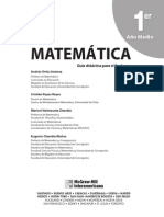 Matematicas Primero Medio