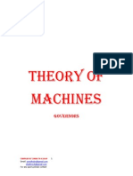 Theory of Machines: Governors