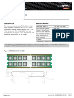 KVR800D2N6/2G: Memory Module Specifi Cations