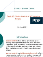 Vector Control of Ac Drives