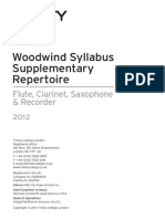 Woodwind 2012 Supplementary Repertoire PDF