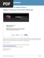 FileMaker 13 New Features_0