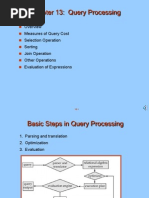 Chapter 13: Query Processing