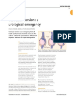 Testicular Torsion: A Urological Emergency
