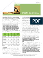DBLM Solutions Carbon Newsletter 30 Oct