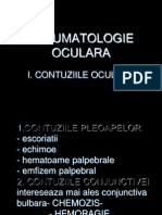 TRAUMATOLOGIE OCULARA