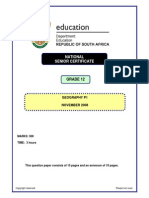 Geography P1 Nov 2008 Eng