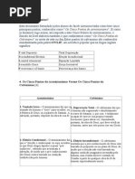 Cinco Pontos Do Calvinismo e Do Arminianismo