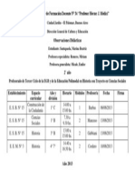 Planilla de Observaciones 1