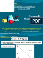 Presentación N°6 PSU de Geometría - Teoremas Segmentos Pro