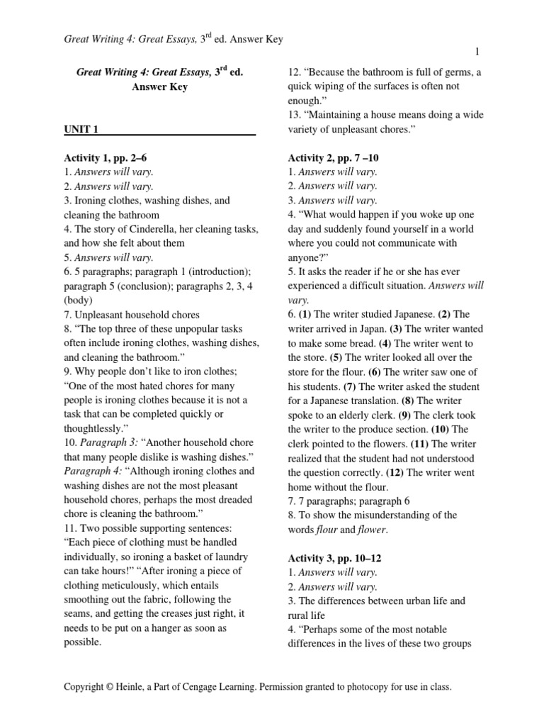 great writing 4 great essays download