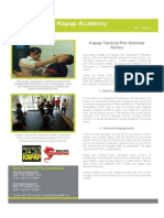 Kapap Academy Singapore Newsletter (January 2014)