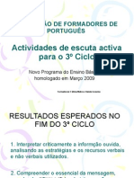 Actividades de Escuta Activa 3o Ciclo - Barack Obama