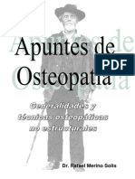 Neralidades y Técnicas Osteopáticas