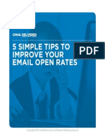 5 Simple Tips to Improve Your Email Open Rates