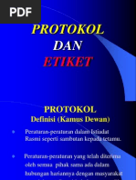 Protokol Dan Penampilan Diri