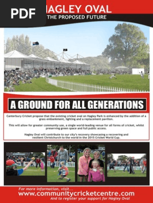 Hagley Oval News