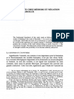 Modes de Pensée Chez Hésiode Et Négation de L'autorité Absolute