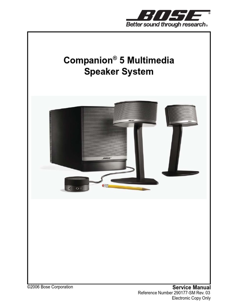 bose companion 5 windows 10