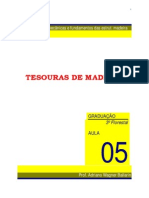 Tesouras de Madeira