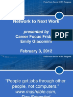 Network To Next Work 2-3-12