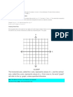 Xy-Graph: Ordered Pairs