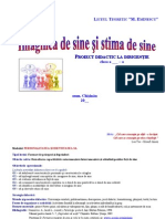 Proiect Stima de Sine