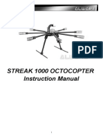 Streak 1000 Octocopter Instruction Manual