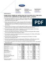 3 Q 2010 Financials