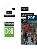 D66 Amsterdam Zuid English Manifesto 2014-2018