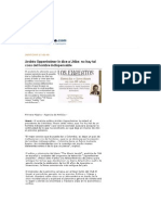 Nota PrimeraPagina - Com, Asesorias e Inversiones - Andrés Oppenheimer