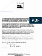 Download Kenneth Carlisle letter in support of Tim Yeo by Political Scrapbook SN200229620 doc pdf