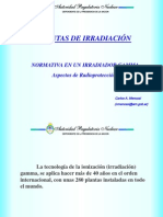 4 Normativas de Un Irradiador Gama Carlos Menossi