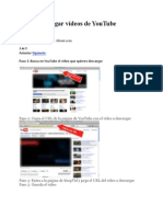 Cómo descargar vídeos de YouTube con