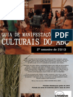 Guia de manifestações culturais ABC, dez 2013