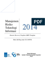 DRP Template - ISO 22301