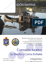 Corrosión Marina