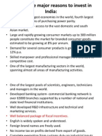 Foreign Investment Perspective in Indian Market