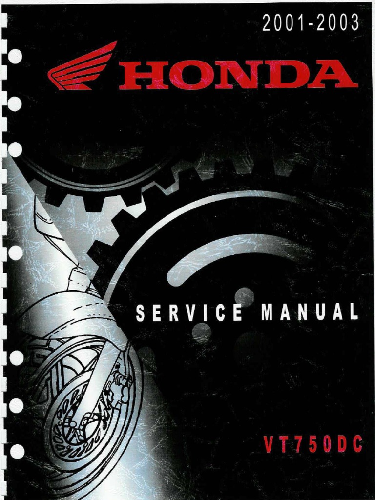 Honda VT750DC SS750 Shadow - Spirit 2001-2002 | PDF