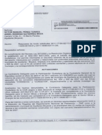 Respuesta de Contraloría a denuncia por parte de veedores sobre corrupción y detrimento patrimonial en administración de Silverio Montaña Montaña