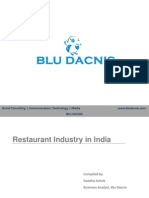 Restaurant Industry in India-Final