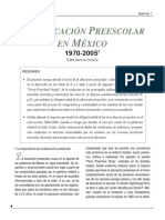 PB7003 Educacion Preescolar en Mexico