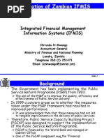 Zambia IFMIS Presentation to World Bank Meeting3