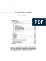 The Myth of Notice Pleading, 45ArizLRev987