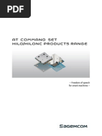 Urd1 Otl 5635-1-008 70248 Ed10 10jan11 - at Command Set For Sagem Hilo Hilonc Modules