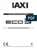 Manuale Caldaia Baxi Eco 3