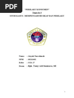 Download makalah perilaku konsumen  mempengaruhi sikap dan perilaku doc by Aisyah Nurrohmah SN200336990 doc pdf