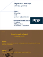 PROIECT Organizara productiei