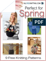 9 Free Knitting Patterns Perfect for Spring